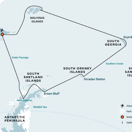 mapa malvinas